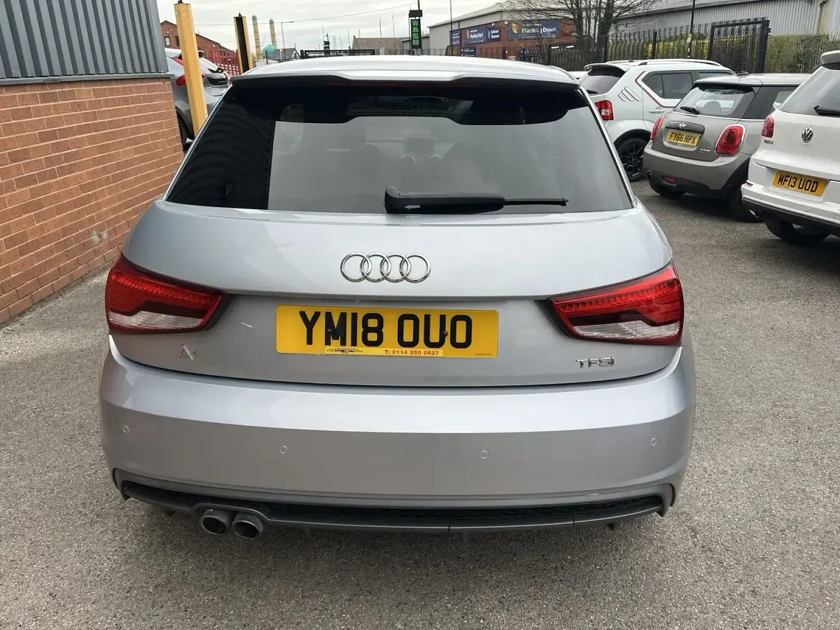 Used Audi A1 S-Line 125 HP (91 kW) 2018 Silver Hatchback