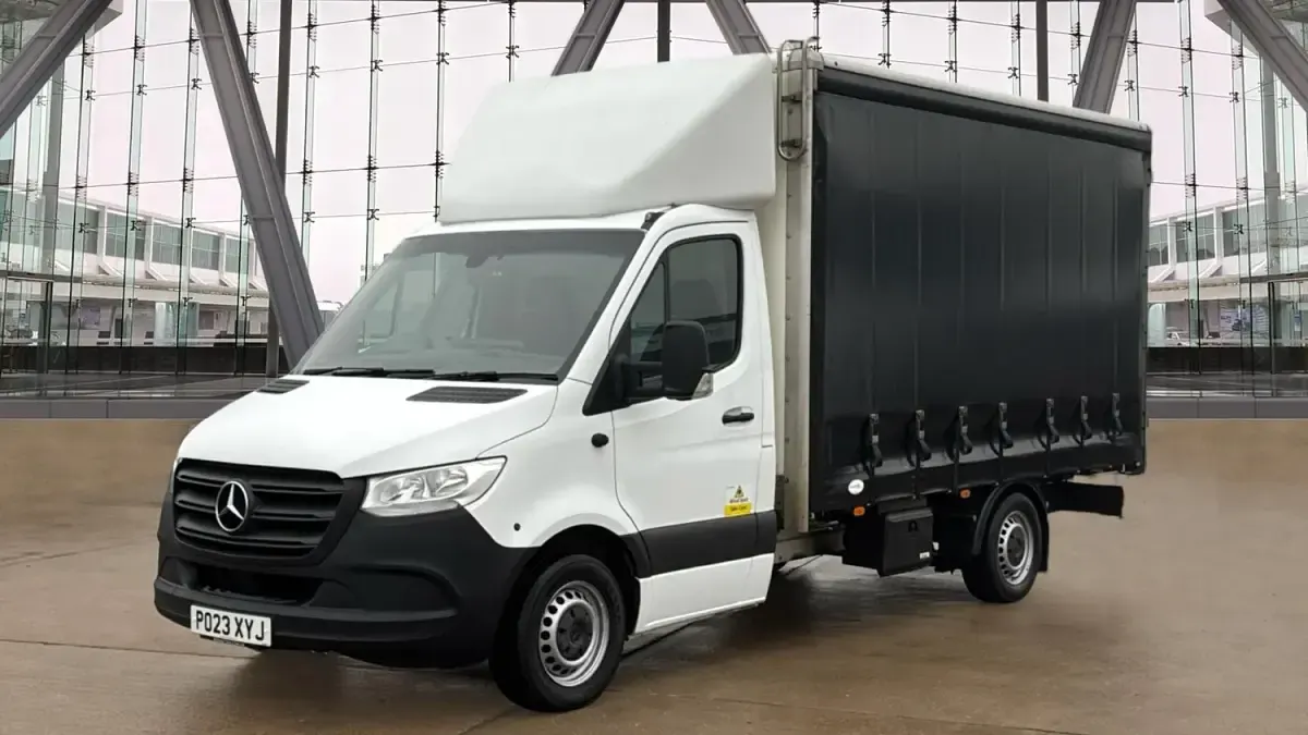 Begagnad Mercedes Sprinter Progressive 150 HK (110 kW) 2023 Vit Van