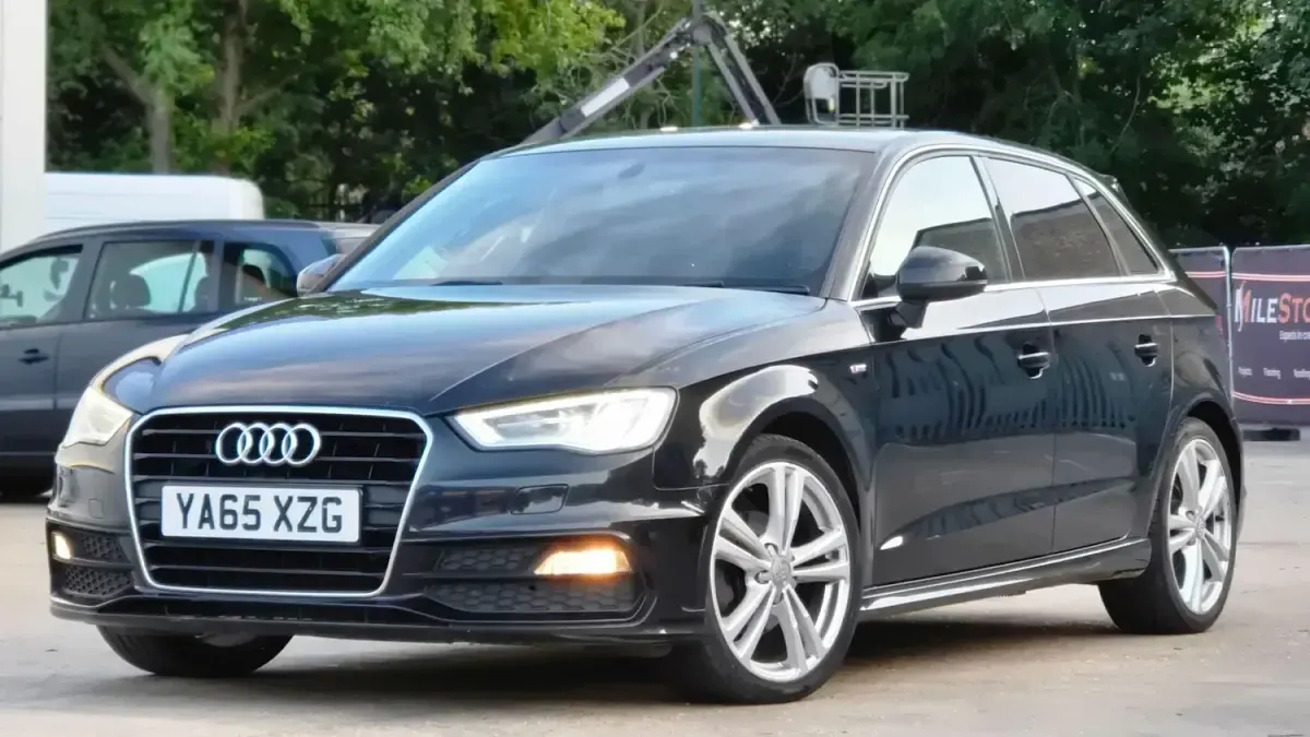 Used Audi A3 Sportback S-Line 2016 Black Hatchback