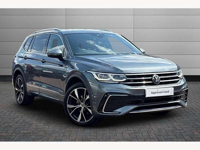 Grey Used 2022 VW Tiguan Allspace Elegance SUV | £26,550 (A bit pricey) - Image 1/4