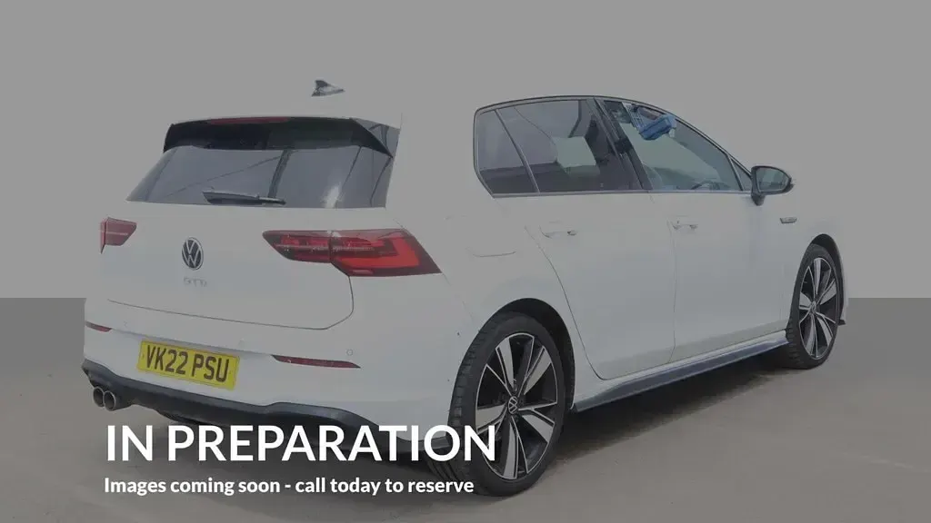Used VW Golf VIII GTD 2022 White Hatchback
