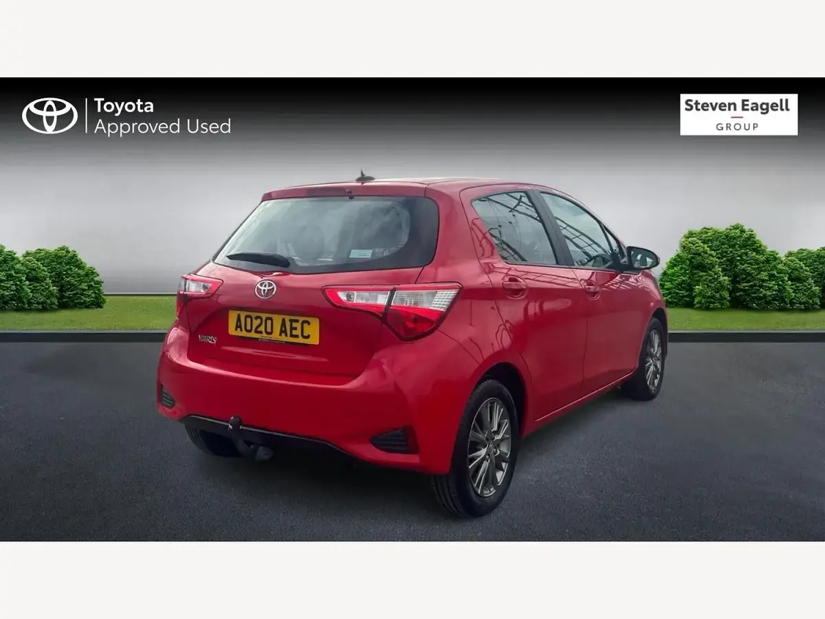 Used Toyota Yaris 2020 Red Hatchback