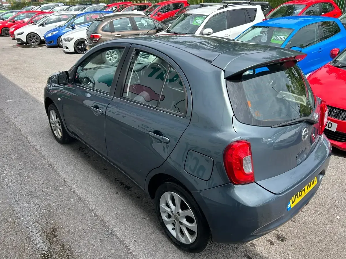 Used Nissan Micra Acenta 80 HP (58 kW) 2014 Grey Hatchback