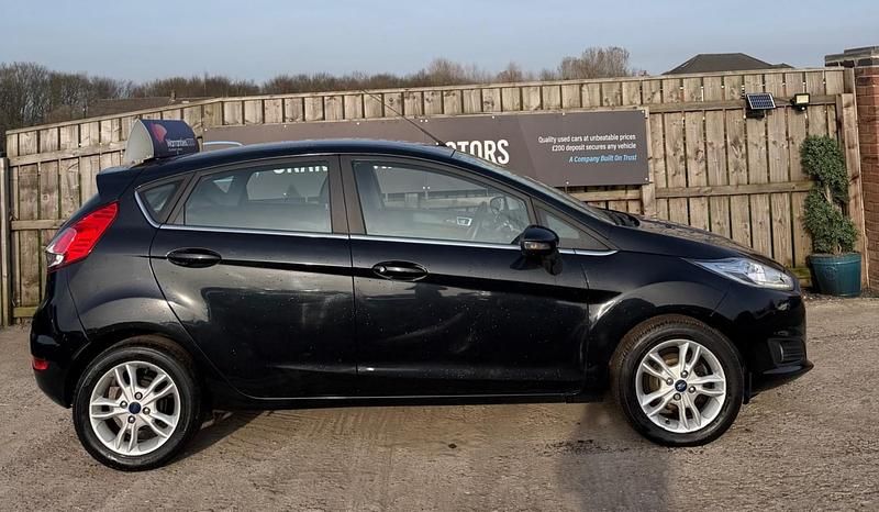 Used Ford Fiesta Zetec 2015 Black Hatchback