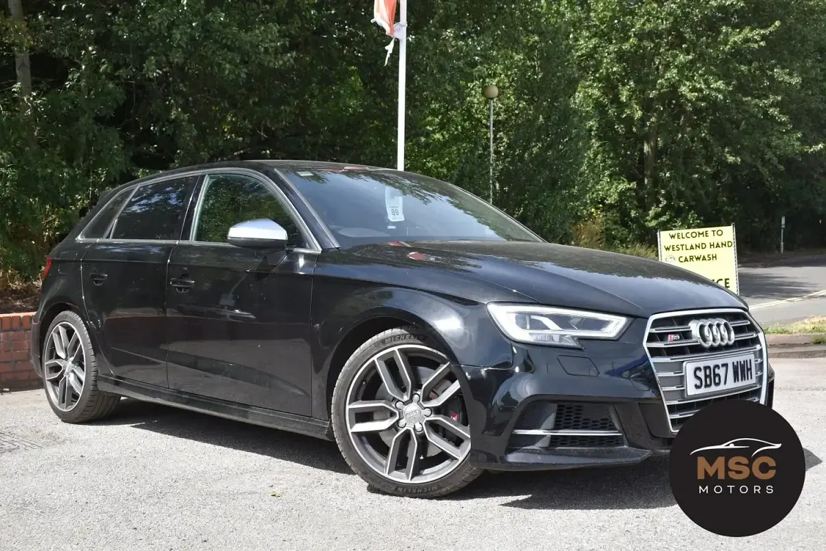 Used Audi S3 Sportback 310 HP (228 kW) 2017 Black Hatchback