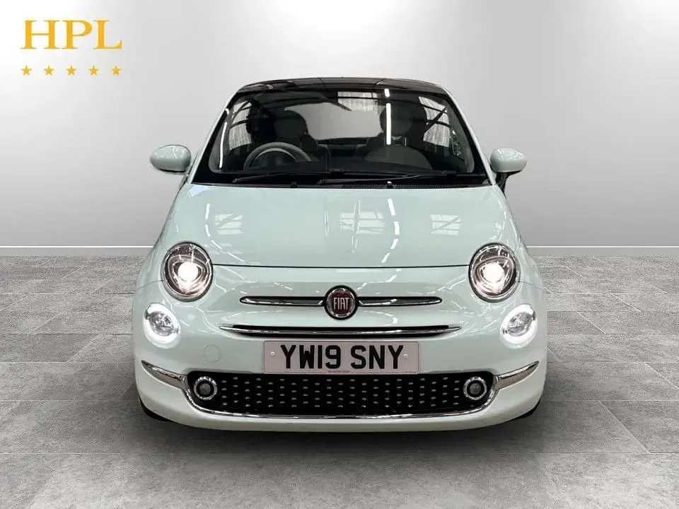 Used Fiat 500 Lounge 69 HP (50 kW) 2019 Green Hatchback