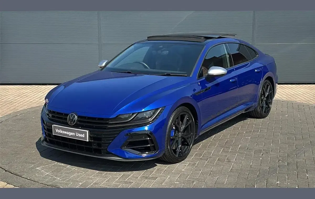 Used VW Arteon R 315 HP (231 kW) 2022 Blue Hatchback