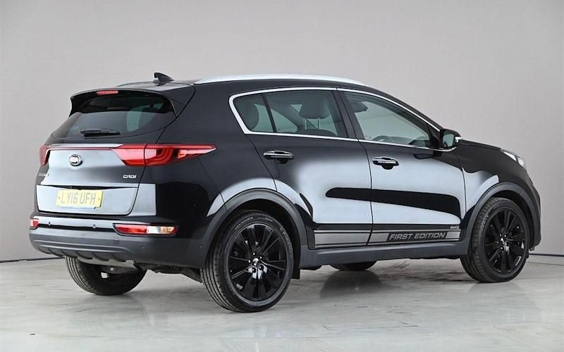 Used Kia Sportage First Edition 185 HP (136 kW) 2016 Black SUV