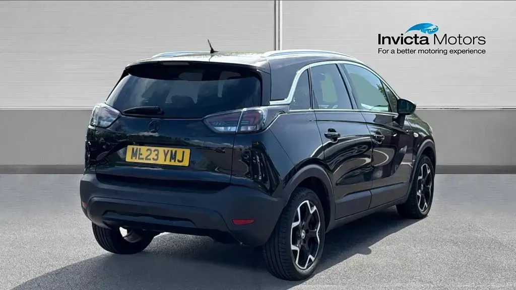 Used Vauxhall Crossland Ultimate 110 HP (80 kW) 2023 Black SUV