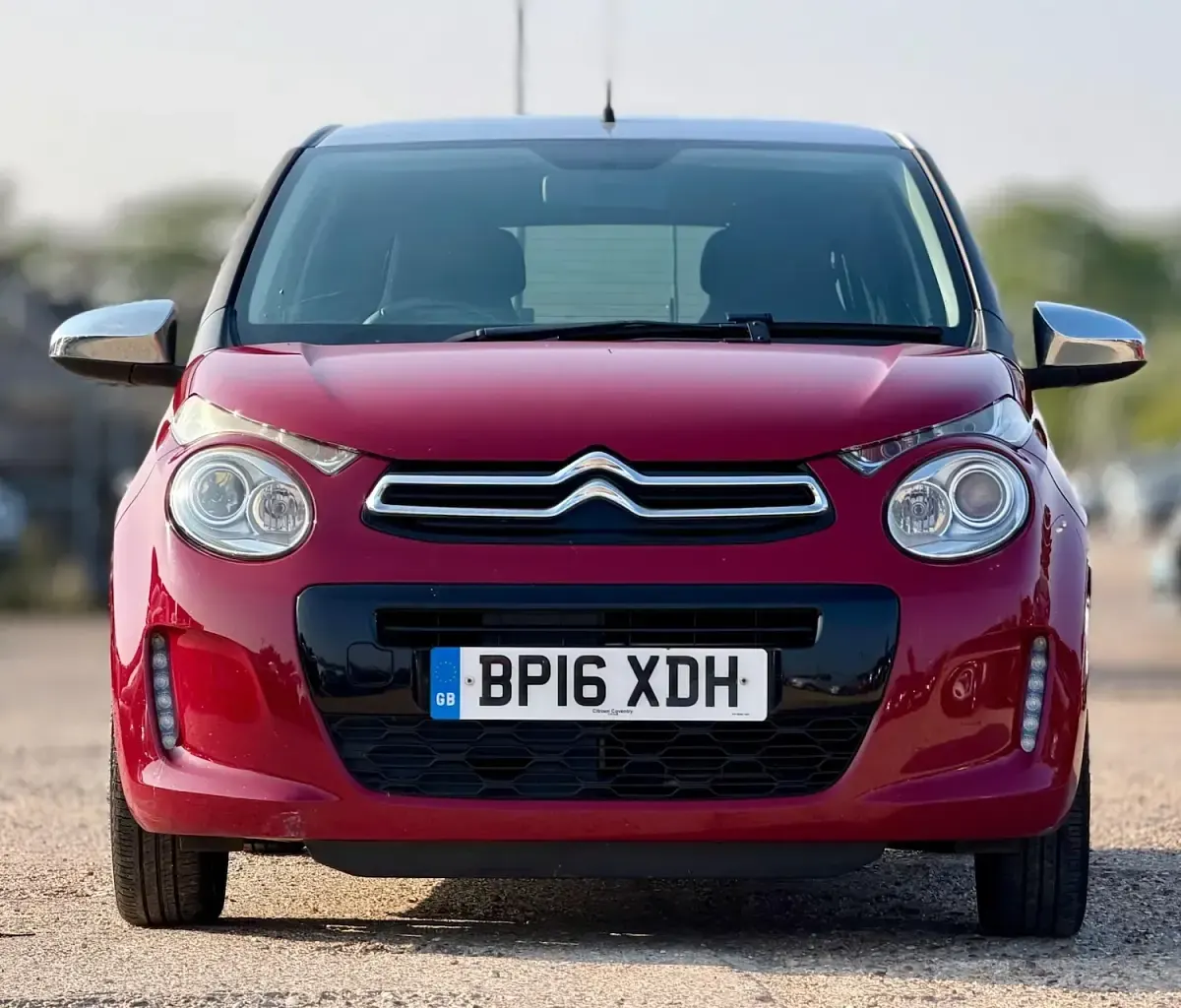 Used Citroën C1 Flair 82 HP (60 kW) 2016 Red Hatchback