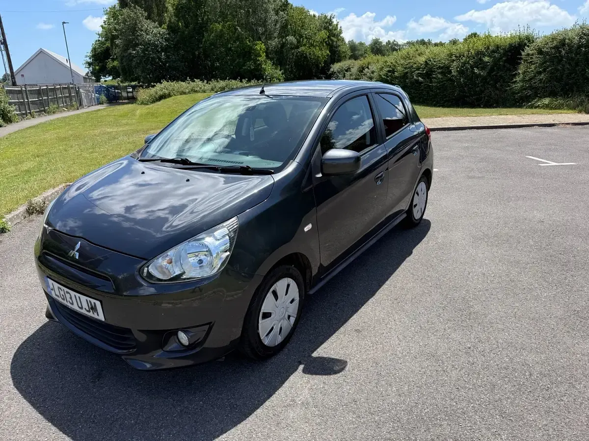 Used Mitsubishi Mirage 79 HP (58 kW) 2013 Grey Hatchback