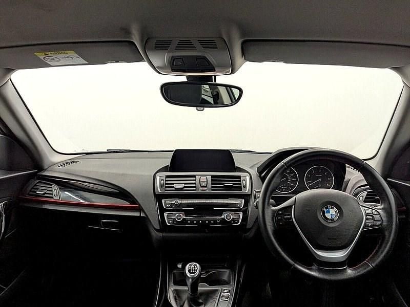 Used BMW 116 Sport Line 2016 Mediterranean blue Hatchback