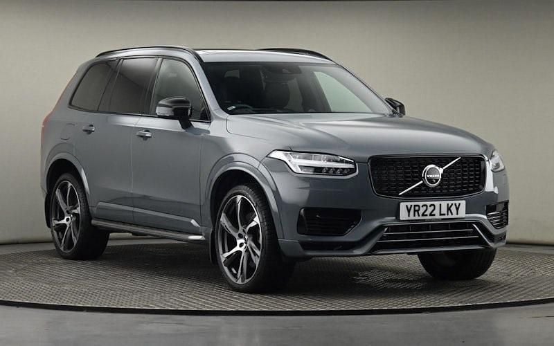 Thunder grey Used 2022 Volvo XC90 R-Design Pro SUV | £42,200 (Good price) - Image 1/4