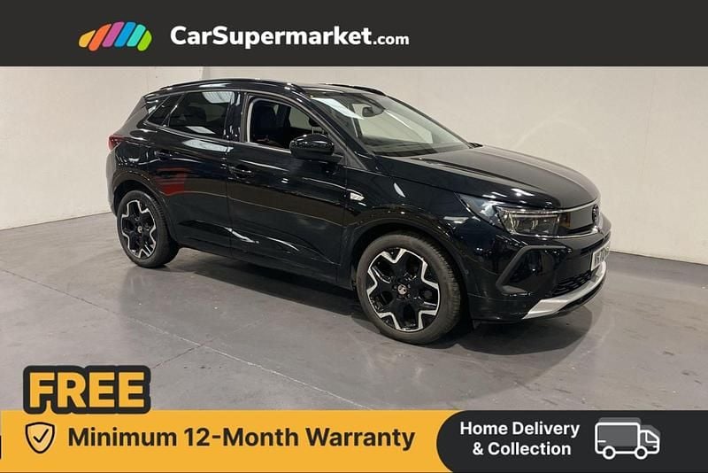 Black Used 2022 Vauxhall Grandland X Ultimate SUV | £18,197 (Fair price) - Image 1/4