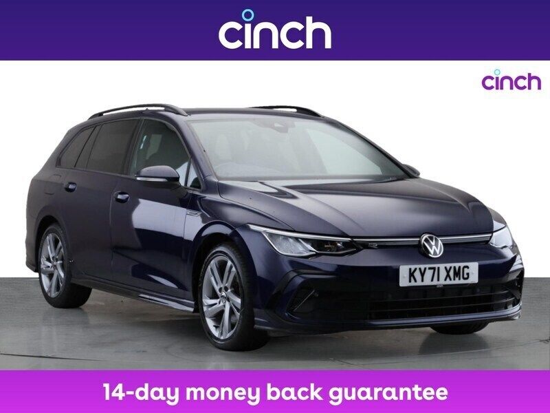 Blue Used 2021 VW Golf VIII R-line Estate | £18,549 (Fair price) - Image 1/3