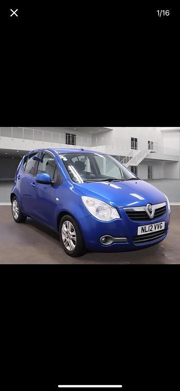Used Vauxhall Agila 2012 Blue MPV