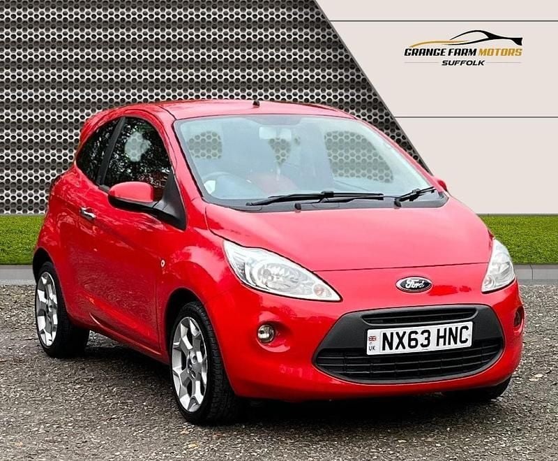Red Used 2013 Ford Ka Titanium Hatchback | £3,195 (Fair price) - Image 1/4