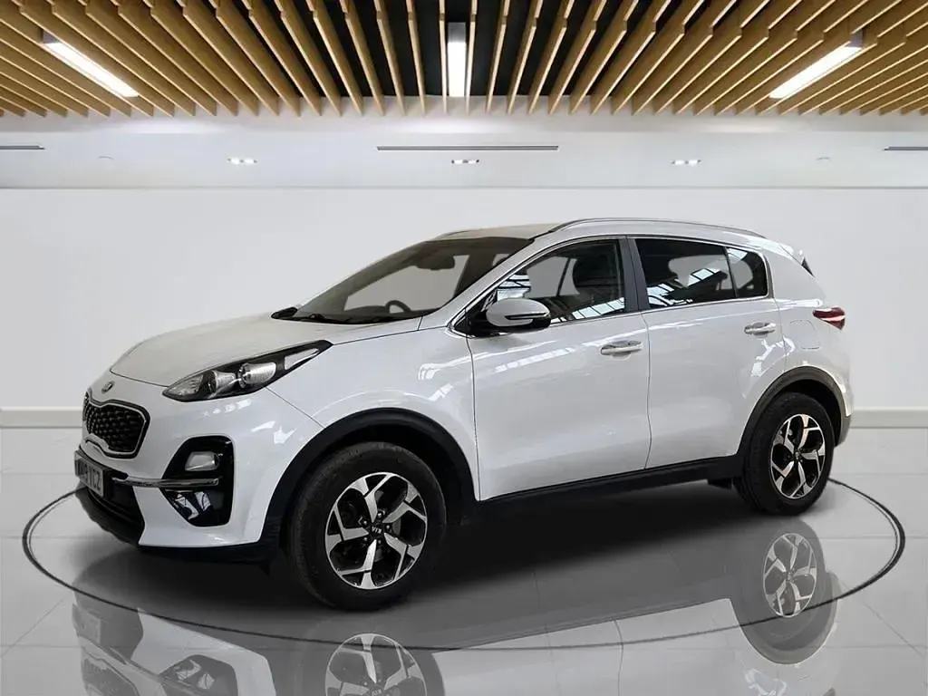 Used Kia Sportage 177 HP (130 kW) 2019 White SUV