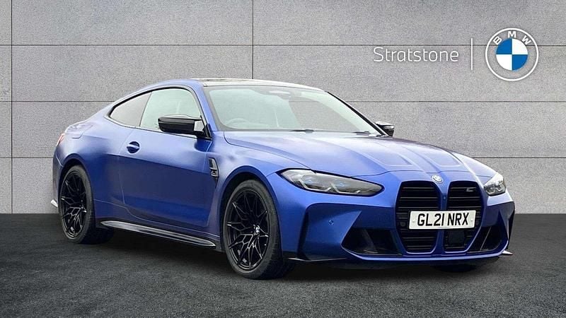 Used BMW M4 Competition Edition 510 HP (375 kW) 2021 Blue Coupe
