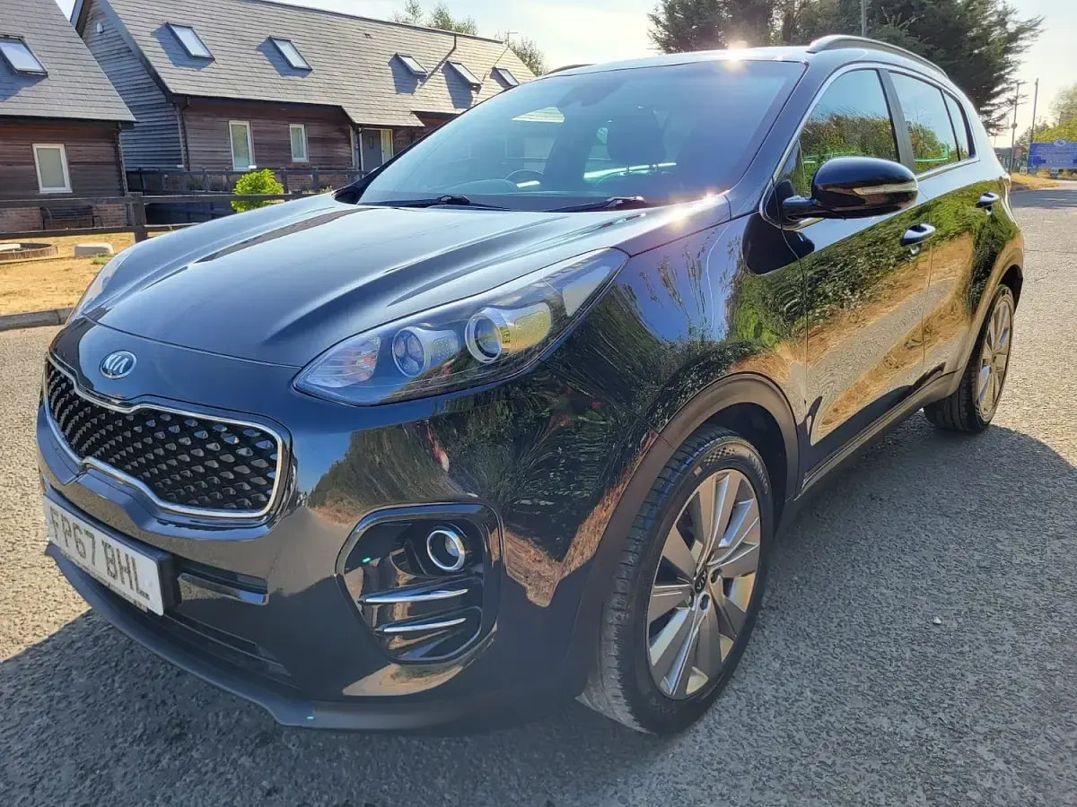 Used Kia Sportage 141 HP (103 kW) 2017 Black SUV