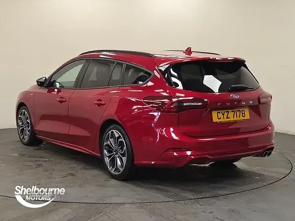 Used Ford Focus ST-Line X 125 HP (91 kW) 2024 Red Estate
