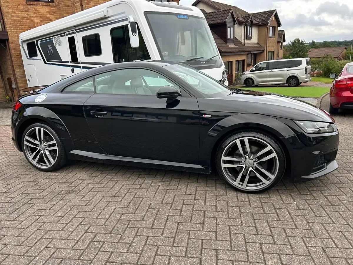 Used Audi TT S-Line 184 HP (135 kW) 2015 Black Coupe