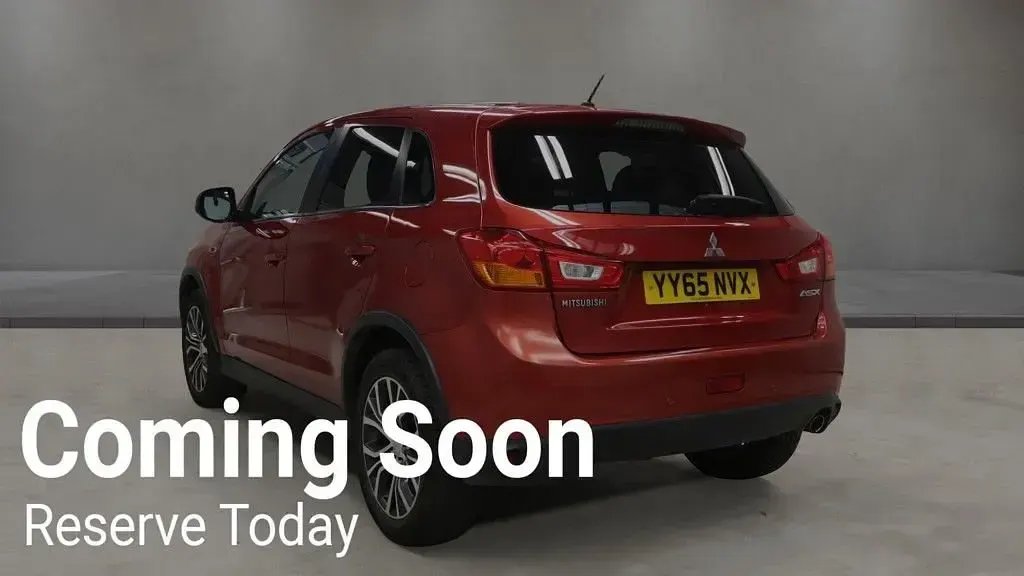Used Mitsubishi ASX 117 HP (86 kW) 2015 Red SUV