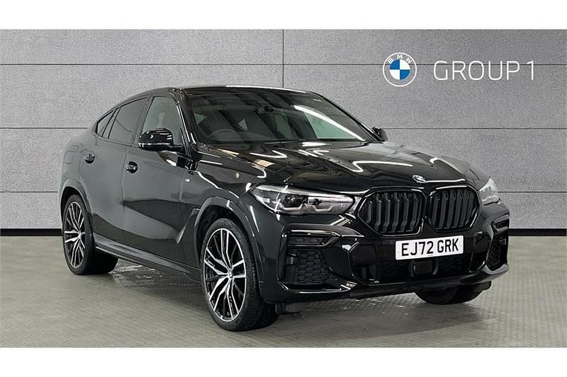 Used BMW X6 M Sport 286 HP (210 kW) 2022 Black sapphire metallic paint SUV