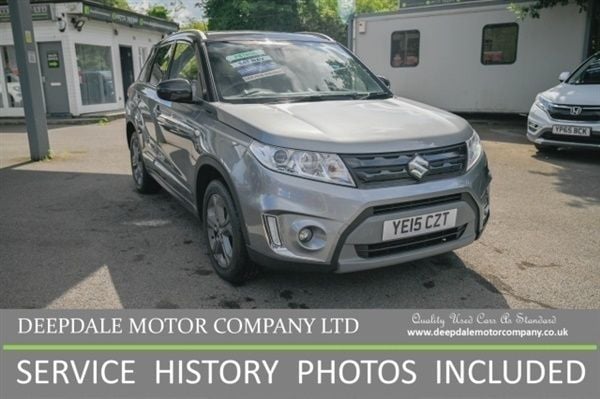 Galactic grey Used 2015 Suzuki Vitara SZ-T SUV | £8,990 (Fair price) - Image 1/1