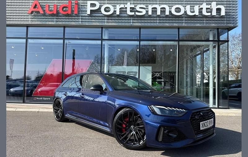 Used Audi RS4 Design 444 HP (326 kW) 2022 Blue Estate