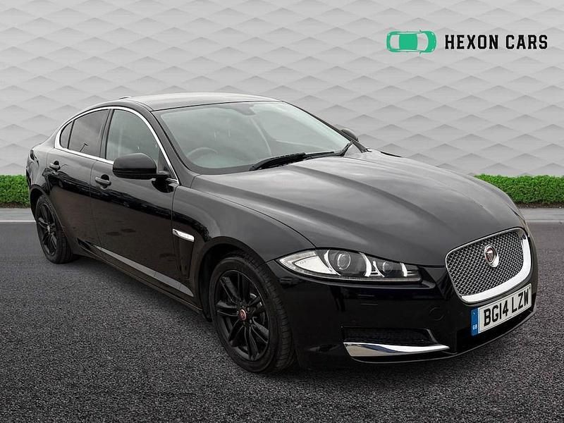 Black Used 2014 Jaguar XF Luxury Sedan | £4,295 (Good price) - Image 1/3