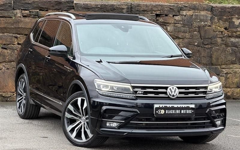 Used VW Tiguan Allspace R-line 190 HP (139 kW) 2019 Black SUV