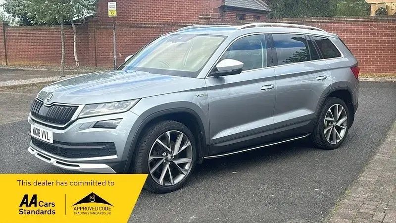 Second-hand Skoda Kodiaq 190 CP (139 kW) 2018 Gri SUV