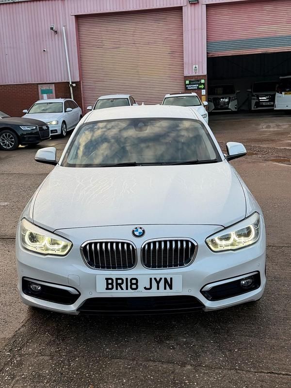 White Used 2018 BMW 118 Hatchback | £10,450 (Super price) - Image 1/4