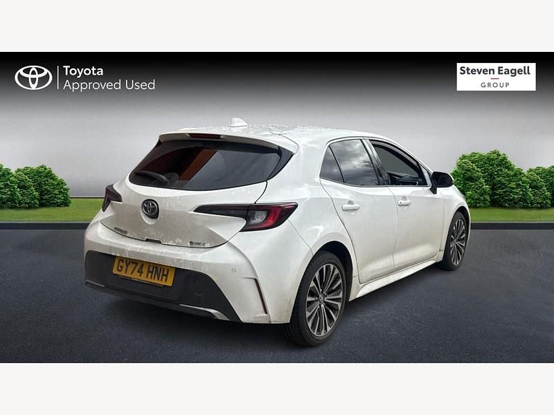 Used Toyota Corolla Design 2024 White Hatchback