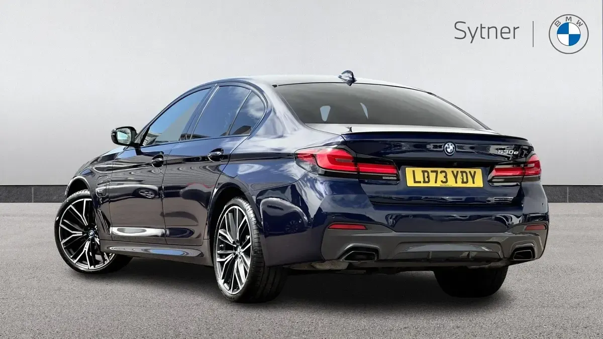 Used BMW 530e M Sport 288 HP (211 kW) 2023 Blue