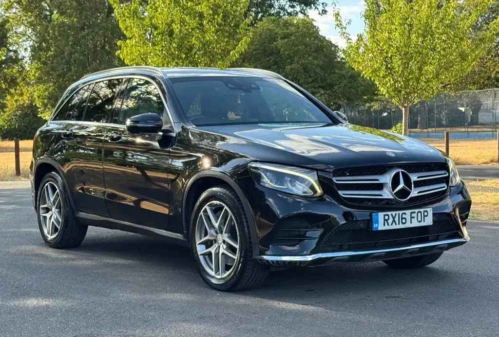 Used Mercedes GLC250 AMG line 204 HP (150 kW) 2016 Black SUV