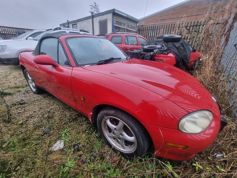 Red Used 2003 Mazda MX5 Cabriolet | £2,995 (Fair price) - Image 1/4
