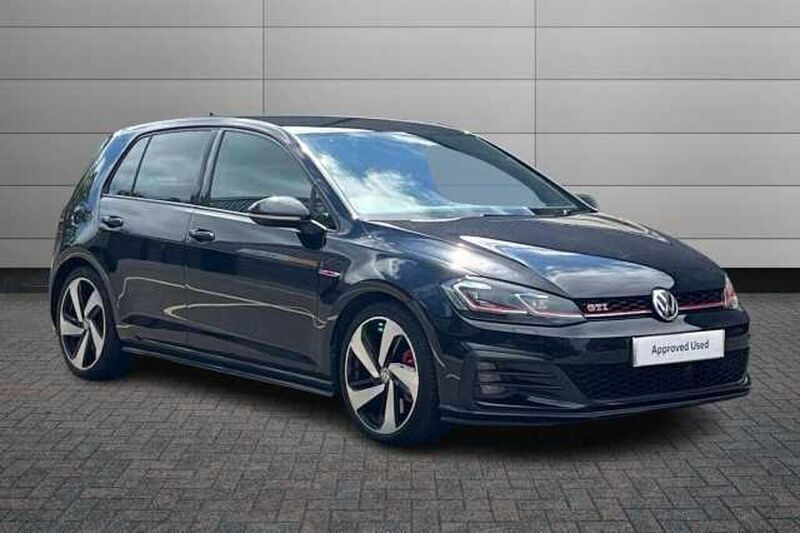 Black Used 2019 VW Golf VII GTI Hatchback | £21,490 (Fair price) - Image 1/4