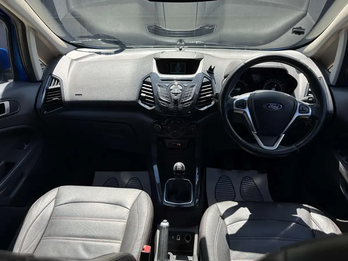 Used Ford Ecosport Titanium 2015 Blue SUV