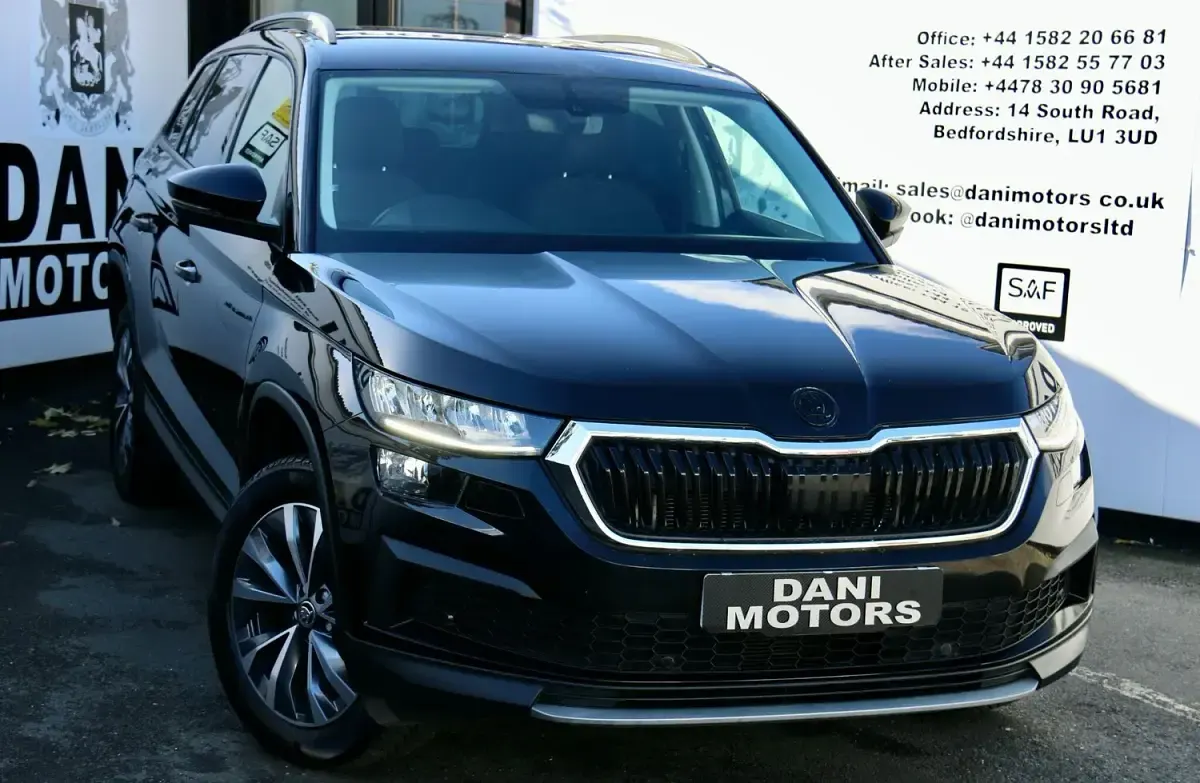 Used Skoda Kodiaq SE Drive 150 HP (110 kW) 2022 Black SUV