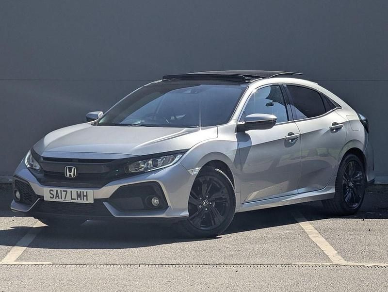 Used Honda Civic EX 2017 Silver Hatchback