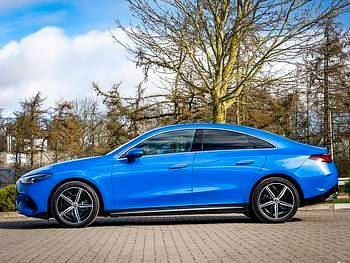 New Mercedes CLA 250+ AMG line 200 kW (272 HP) 2025 Blue Sedan