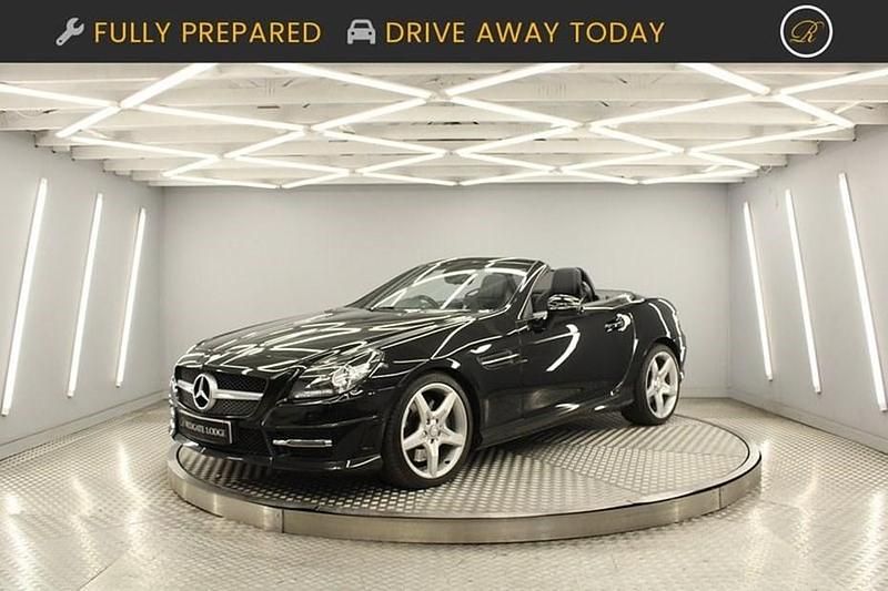 Black Used 2014 Mercedes SLK250 AMG Cabriolet | £9,990 (Fair price) - Image 1/1
