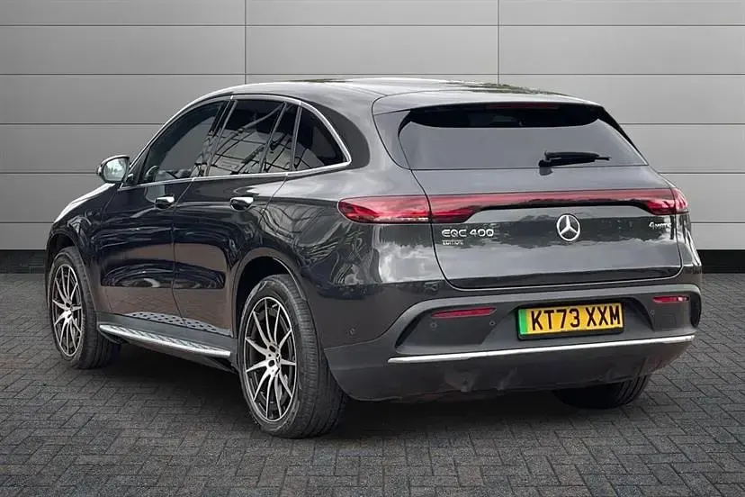 Used Mercedes EQC400 AMG line 300 kW (408 HP) 2023 Grey SUV