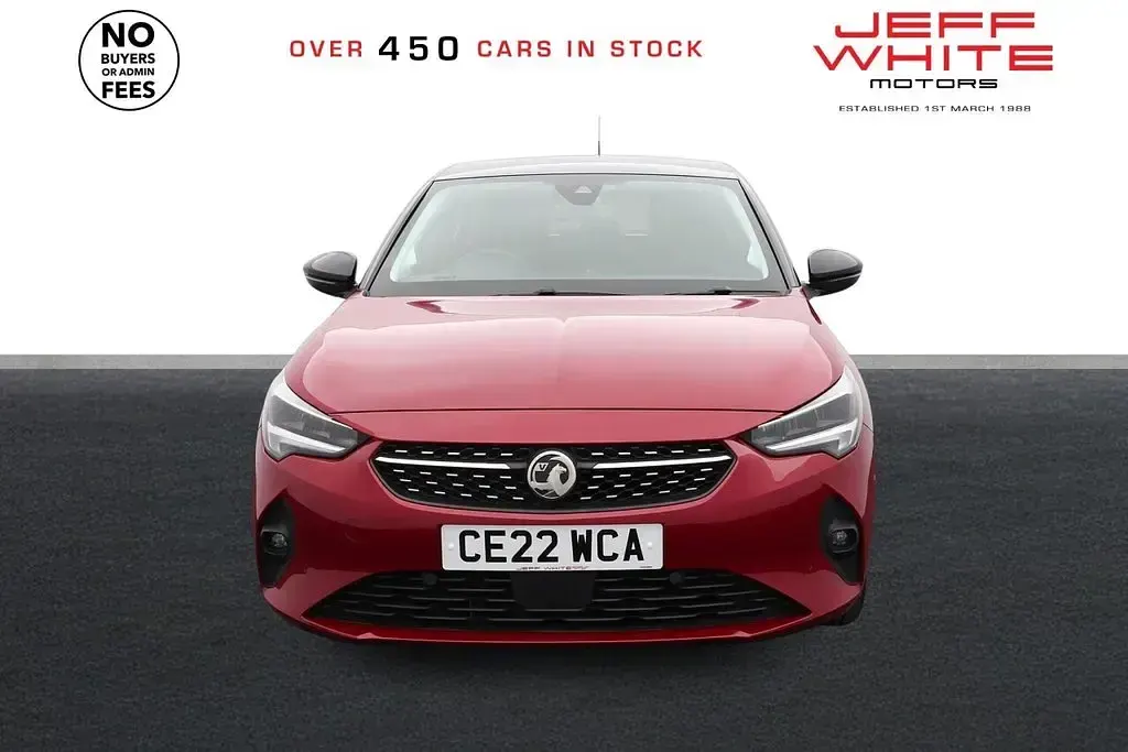 Used Vauxhall Corsa Edition 75 HP (55 kW) 2022 Red Hatchback