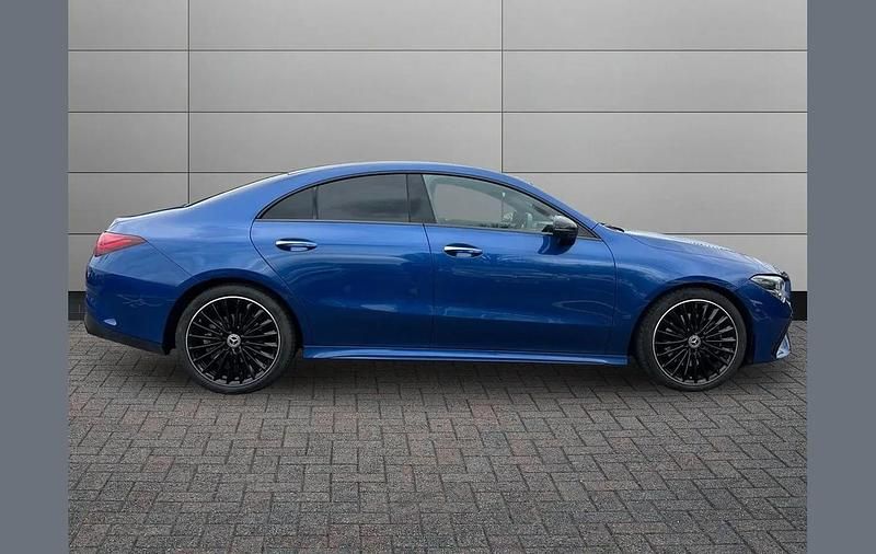 Used Mercedes CLA220 AMG Line Premium Plus 190 HP (139 kW) 2025 Blue Sedan