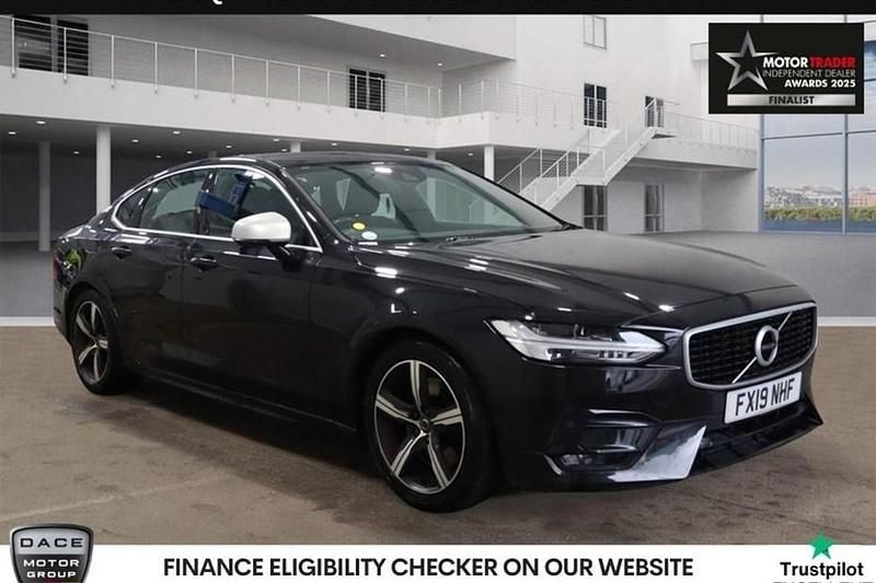 Black Used 2019 Volvo S90 R-Design Sedan | £15,890 (Fair price) - Image 1/1