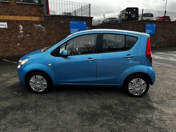 Used Vauxhall Agila S 94 HP (69 kW) 2012 Blue MPV