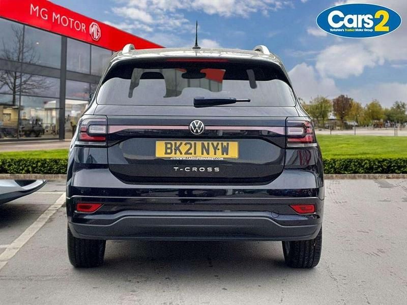 Used VW T-Cross R-line 108 HP (79 kW) 2021 Black SUV